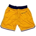 thumbnail image 2 of Nipsey Hussle X Kobe Bryant Headgear Classics Crenshaw Mamba Basketball Shorts (Large, Yellow/Purple (Lakers Colorway)), 2 of 5