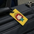 thumbnail image 5 of Aquaman Movie Mera Chibi Character Luggage ID Tags Suitcase Carry-On Cards - Set of 2, 5 of 6