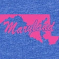 thumbnail image 2 of CafePress - Maryland - Cute Infant Baby Football Bodysuit, 2 of 3