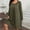 Army Green, variant on Elvqul Dresses for Women Long Sleeve Crewneck Womens Dresses Plus Size Solid Pullover Short Dresses Army Green Chic