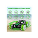 thumbnail image 2 of Juguete De Carro 4wd Coche De Control Remoto Todoterren 1:16, Negro/Verde, 2 of 5