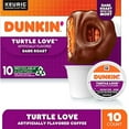 thumbnail image 6 of Dunkin Turtle Love Flavored K Cups, Caramel Chocolate, Brown, 10 Count, 6 of 8