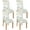 Modern, variant on Dining Room Chair Covers Set of 4, Modern Style Abstract Leaf Dining Chair Covers, Stretchy Removable Washable Dining Chair Covers for Holiday Kitchen Restaurant Party Decor