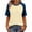Khaki #16, variant on Dresfit Womens Tops Crewneck Waffle Knit Shirts 2026 Summer Denim Short Sleeve Outdoor Shirt Loose Fit Color Block Breathable Baseball T Shirt S
