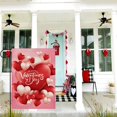 thumbnail image 5 of Valentine''s Day Garden Flag 12.5x18 Inch Love Heart Small Double Sided Burlap Flags For Outside Anniversary Wedding outdoor seasonal decor for yard, 5 of 6