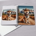 thumbnail image 4 of Welcome Fall Western Cowboy Shiba Inu Enjoys Majestic Autumn Spiral Bound Journal Shibas Dog Lovers Gifts Idea 5x7in Spiral Notebook - 01007, 4 of 5