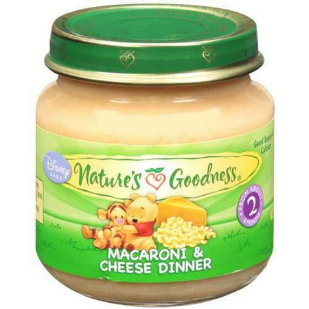 Nature's Goodness: Macaroni & Cheese Dinner Baby Food, 4 Oz
