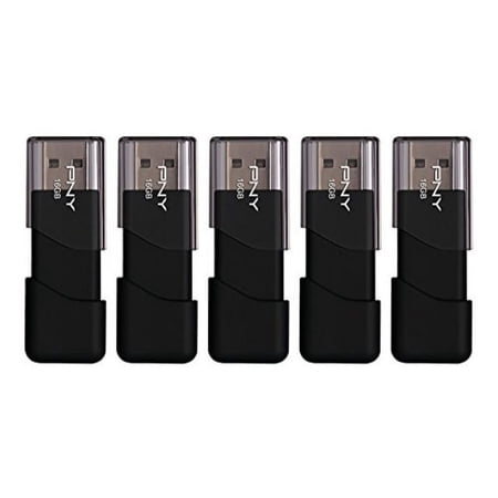 UPC: 0751492600888 | PNY 16GB Attaché 3 USB 2.0 Flash Drive 5-Pack