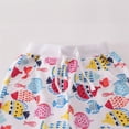 thumbnail image 6 of Gubotare Toddler Boy Shorts Adjustable Waist Toddler Baby Boys Girls Athletic Shorts Cotton Soild Color with Drawstring (White,Size 5-6 Years), 6 of 9