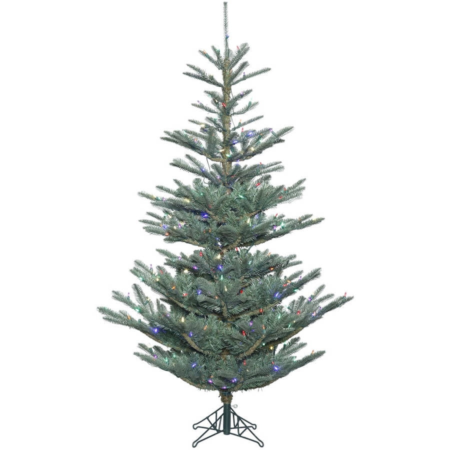 Vickerman 6' Alberta Blue Spruce Artificial Christmas Tree with 300