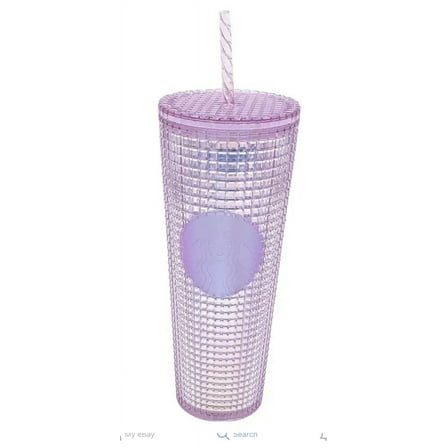 Starbucks Venti Pink Grid Holiday Cold Cup Tumbler 24oz 2020