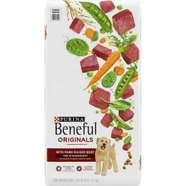 Purina Beneful Originals Dry Dog Food Real Salmon Sweet Potatoes Green Beans Carrots 31.1 lb. Walmart