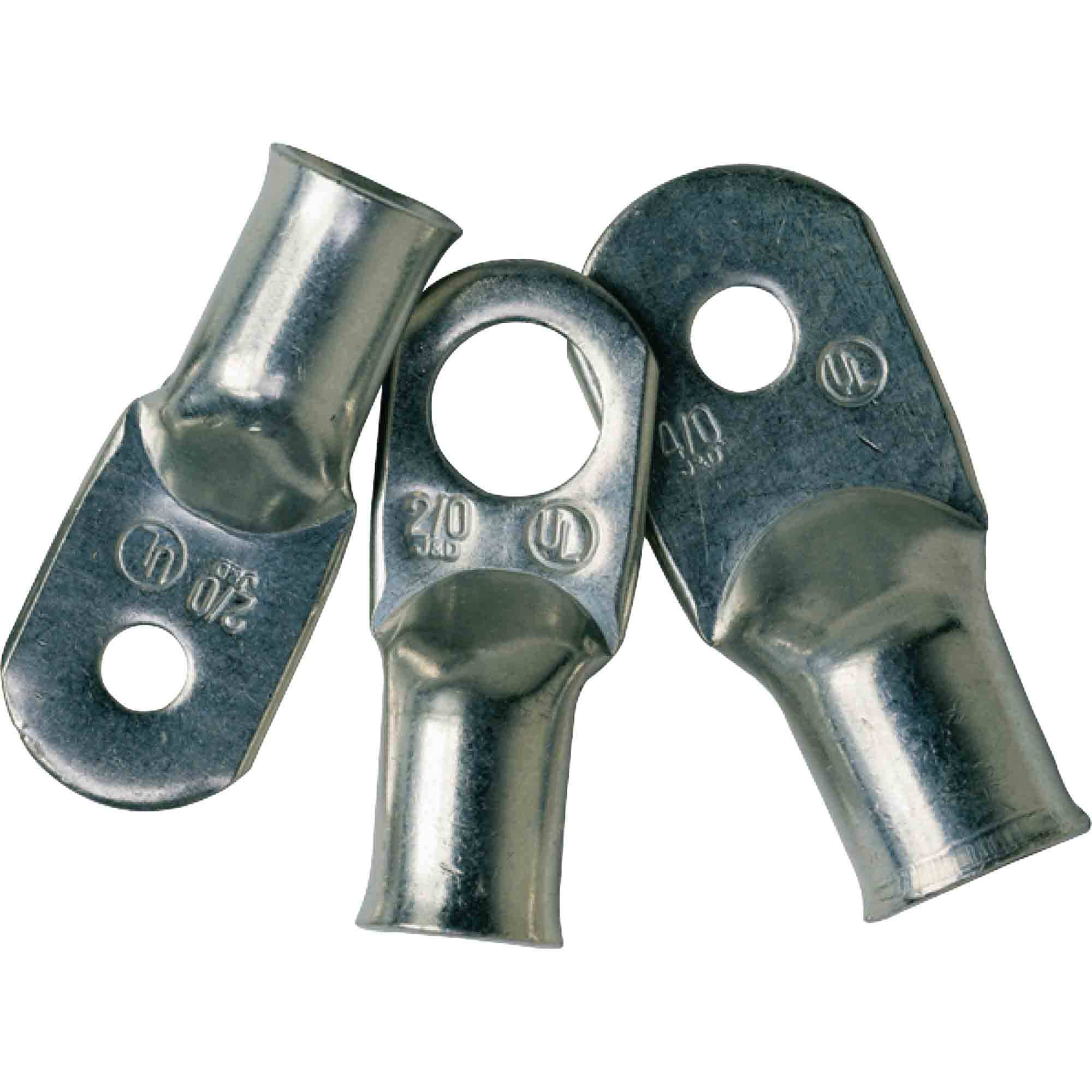 Ancor 244254 Marine Grade Wire Terminal Lugs #4 Gauge 1/4" Fastener 100 Pack