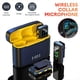 thumbnail image 4 of Micrófono Lavalier Inalámbrico Micrófono Estéreo con Reducción de Ruido Dual y Estuche de Carga para Cámara, Teléfono Inteligente, Transmisión en, 4 of 5