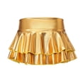 thumbnail image 5 of UAYOTSE Girls Metallic Skater Skort Kids High Waisted Shiny Dance Scooter Skirt,Sizes 4-5 Years, 5 of 8