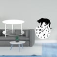 thumbnail image 2 of Mesa Auxiliar Acrílica Para Sala De Estar Y Baño Con Reloj De Pared Silencioso Con Forma De Gato, Movimiento Analógico Sin Tictac, Ideal Para El Hogar Y El Comedor., 2 of 8