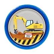 Construction Party 7" Dessert Plates (8 Count)