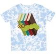 thumbnail image 3 of Inktastic Bookworm Books Reading Boys or Girls Toddler T-Shirt, 3 of 5