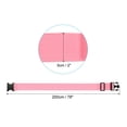 thumbnail image 2 of Unique Bargains Luggage Strap with Luggage Tag and Loop 78'x2', 4 Set Adjustable Suitcase Belt, Pink, 2 of 7