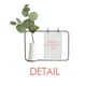 thumbnail image 4 of Jarrones colgantes de vidrio transparente Decoración Botella, 4 of 4