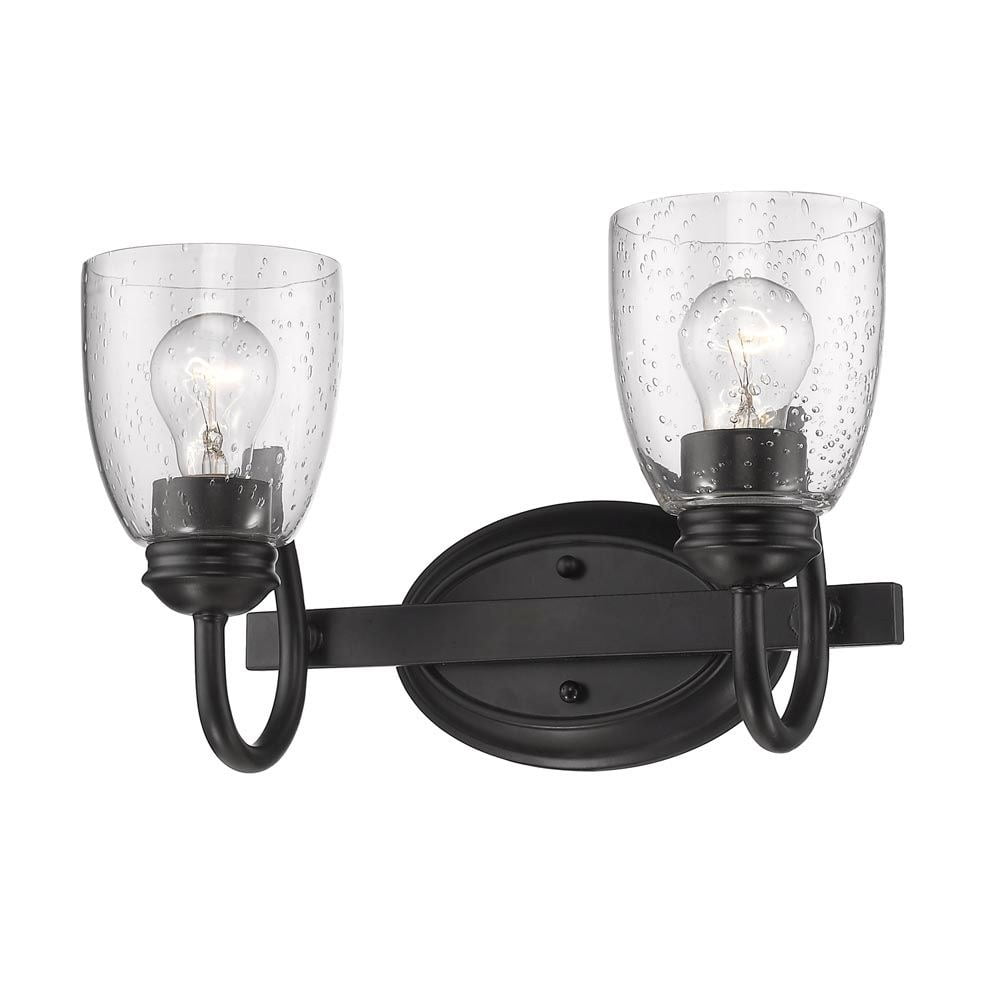 2 Light Bathroom Light Fixture in Sturdy Style 8.5 inches High By 13.88 inches Wide Bailey Street Home 170-Bel-2320066