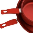 thumbnail image 3 of 13-Piece Red Pots and Pans Set Non Stick–Nonstick Cookware with Glass Lids and Stay-Cool Handles–Durable Set for Home Kitchen,Induction Compatible,Great for Daily Cooking, 3 of 7