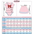 thumbnail image 4 of CutiePlusU Button Crotch Onesie Adult Romper Bodysuit Cosplay-Magical Sailor Onesie Skirt Set-SkybluePink XS, 4 of 5