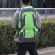thumbnail image 4 of Mochilas para acampar al aire libre Capacidad grande Impermeable Deportes Deportes Mochilas Paquete de escalada Pesca Trekking Bolsa de almacenamiento plegable verde 60L Noticed OD003530-02, 4 of 7