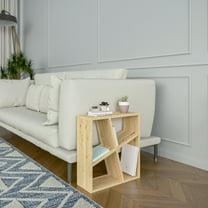 Ada Home Decor Furniture Oak 2 Tier Sada Modern Side Table