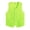 Fluorescent Green, variant on TiaoBug Womens Mens Button Vest Uniform Volunteer Work Uniform Activity Vest Waiter Bartender Waistcoat Blue XL