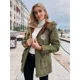 thumbnail image 3 of Chaqueta De Lana De Algodón Con Capucha Para Mujer Engrosada, 3 of 8