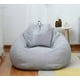 thumbnail image 4 of The color is as shown in the main picture 100*120cm Lazy Classic Bean Bag Chair Sofa Covers without Filler Linen Cloth Lounger Seat Bean Bag Pouf Puff Couch Tatami Living Room, 4 of 4