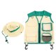 thumbnail image 1 of Kids Insect Vest Hat Kit School Party Boys Girls Suit Costumes Gift for Children's Day Thanksgiving, 1 of 5