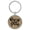 Light Brown, variant on Rise up and Pray Religious Tan Laser Engraved Leatherette Keychain Backpack Pull - 1.5 x 3 Inches