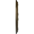 thumbnail image 4 of Ekena Millwork 12 1/4"OD x 7 1/2"ID x 7/8"P Roped Medway Ceiling Medallion (Fits Canopies up to 7 1/2"), Hand-Painted Brass, 4 of 6