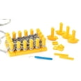thumbnail image 2 of Authentic Knitting Board Bundle Zippy Master Set, Jumbo Gauge, Modular Loom, 2 of 5