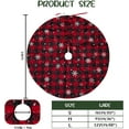 thumbnail image 7 of Christmas Tree Skirt 36 Inches, Large Xmas Tree Skirts, Perfect for Christmas Holiday Home Decoration(Red Plaid), 7 of 7
