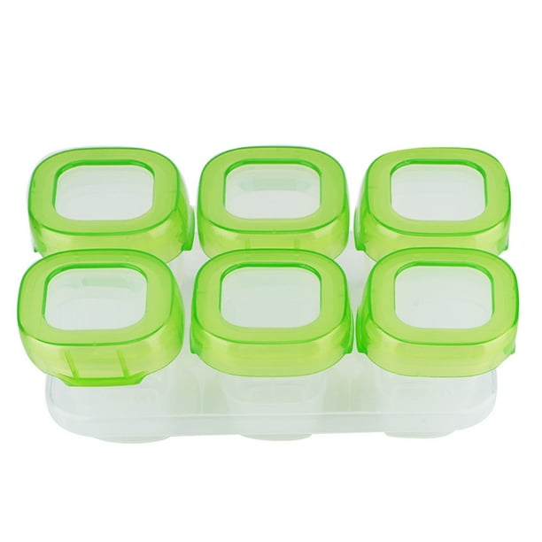 Juego de vajilla, 6 PCS/Set Vajilla de comida para bebés Contenedor de comida infantil Aspecto llamativo