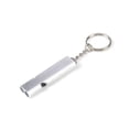 thumbnail image 2 of Portable Double-frequency Aluminum Alloy Emergency Survival Whistle Keychain Color:Gold, 2 of 7