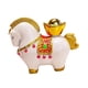 thumbnail image 2 of Figura de caballo Mini figura Feng Shui Decoración Regalos Miniatura Caballo de resina moderno Lingote de oro, 2 of 9