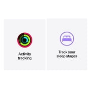 Restored Apple Watch SE (2nd Gen) [GPS + Cellular] Smartwatch with 40mm Midnight Aluminum Case with Ink Sport Loop. Fitness & Sleep Tracker, Crash Detection, Heart Rate Monitor