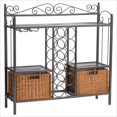 thumbnail image 1 of SEI Furniture Petaluma Baker's Rack with Wine Storage, 1 of 5