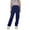 Navy, variant on RUTAYY Child Girls' Pants Cargo Jogger Casual Elastic Waist With Pockets Holiday Vacation Beach, Hot Pink, 13-14 Years