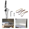 thumbnail image 4 of Dioche 10mm Pneumatic Belt Sander Air Grinding Polishing Machine Edges Sharpener With 3, 4 of 8