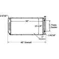 thumbnail image 6 of Geelife Radiator Aluminum Core Plastic Tank Direct Fit for Chevy GMC Pickup Truck SUV, 6 of 10