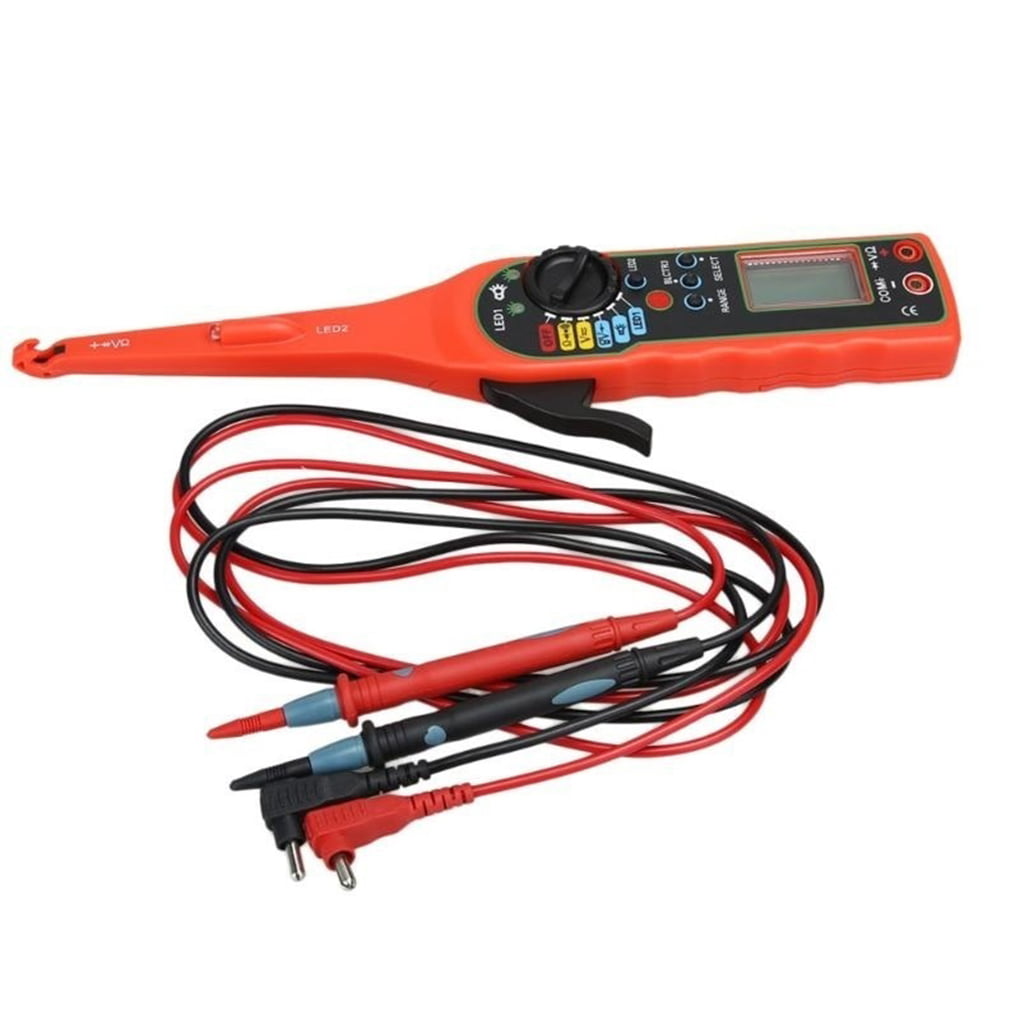 Car  Auto  Circuit Tester Multimeter Electrical Diagnostic Tool Red  Plastic 