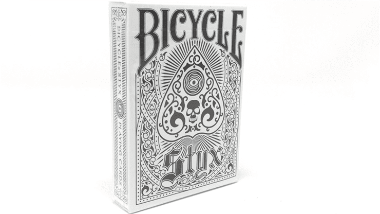 Bicycle Styx Playing Cards by US Playing Card Company White 