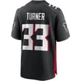 thumbnail image 3 of Men's Nike Michael Turner Black Atlanta Falcons Game Retired Player Jersey, 3 of 4