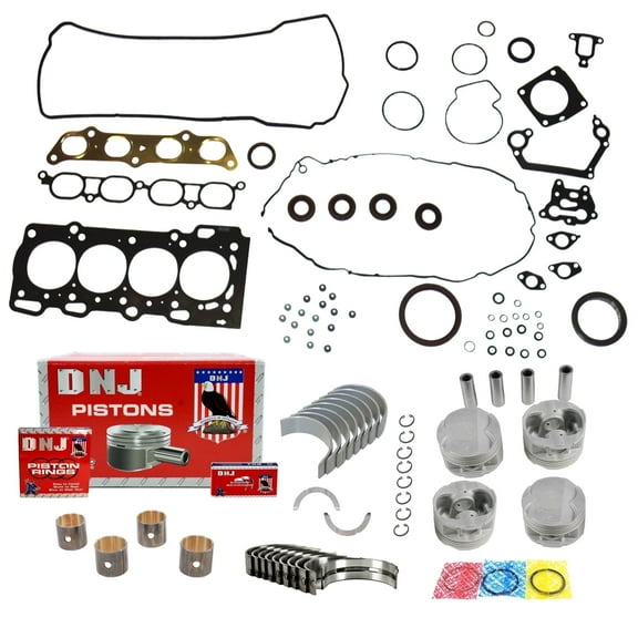 DNJ EK916 Engine Rebuild Kit Fits Cars & Trucks 2000-2006 Pontiac Toyota Celica Corolla Matrix Vibe 1.8L DOHC L4 16V 1795cc 2ZZGE VIN L