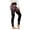 Pink, variant on Htigea Womens Yoga Leggings Fashion Floral Printed Trousers High Waist Tights Compression Workout Running Gym Pants Full Length Bottoms White,S